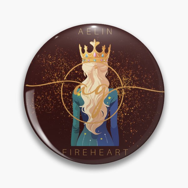 Item preview, Aelin Galathynius Throne of Glass Fireheart SJM Sticker designed and sold by pinespice.