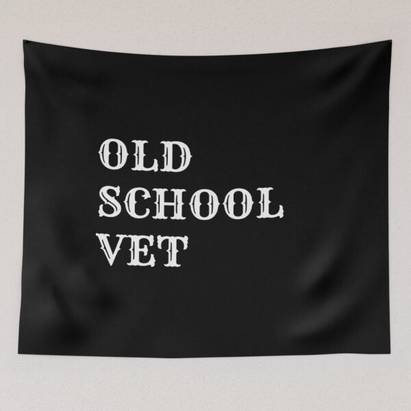 Item preview, old school vet designed and sold by Digital Art and Funny Pets.