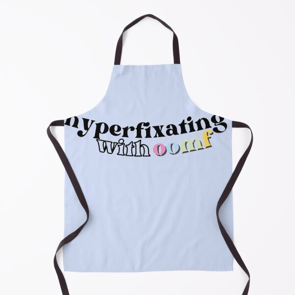 Item preview, hyperfixating with oomf quote curved colorful designed and sold by cherrytheory.