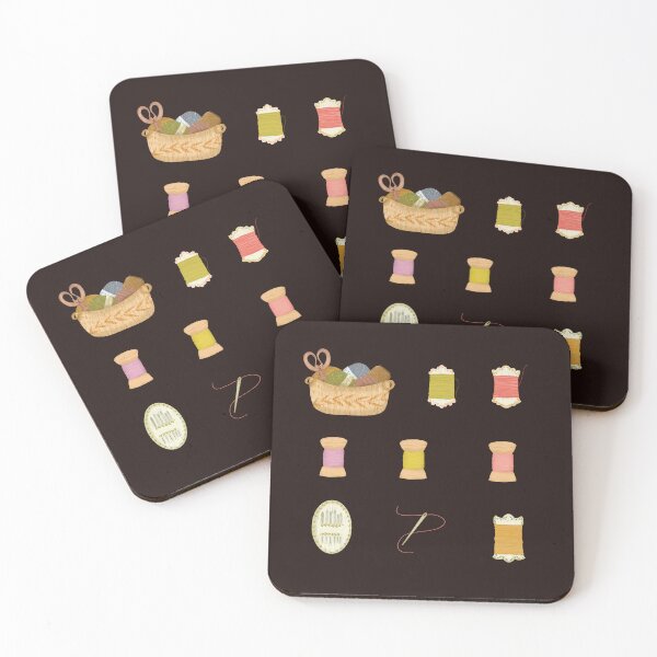 Item preview, Colorful sewing tools collection designed and sold by pinkyfish1010.