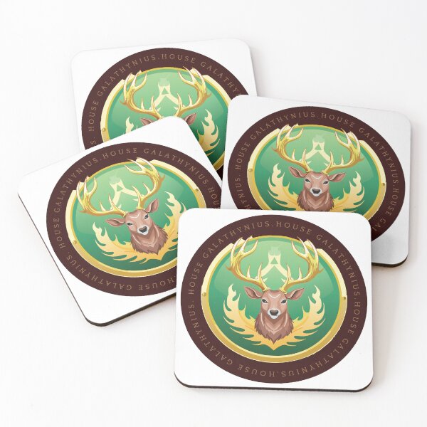 Item preview, House  Galathynius Throne of Glass Sticker designed and sold by pinespice.