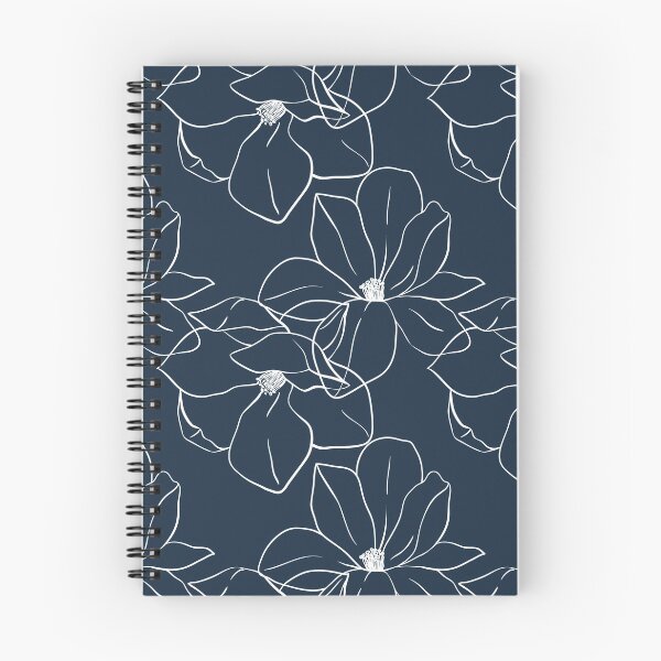 Item preview, Line art magnolia flores designed and sold by Mesori.