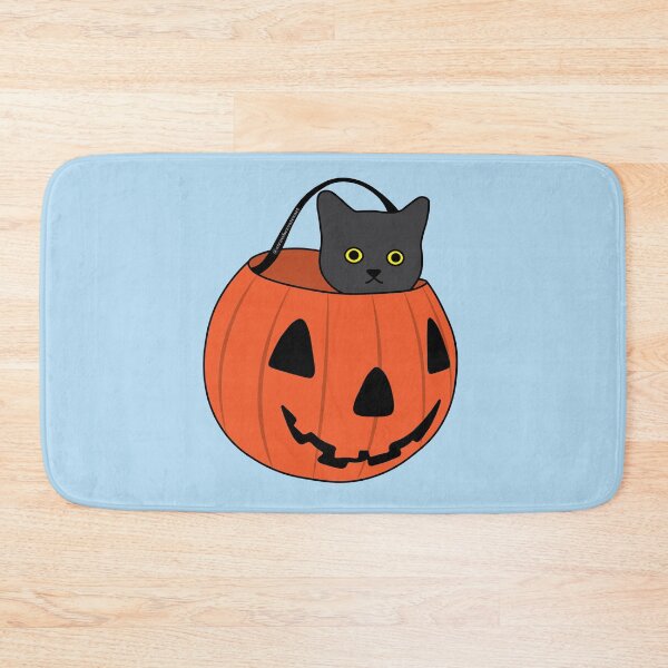 Item preview, Cat in a Pumpkin Artwork designed and sold by StrawbCreates.