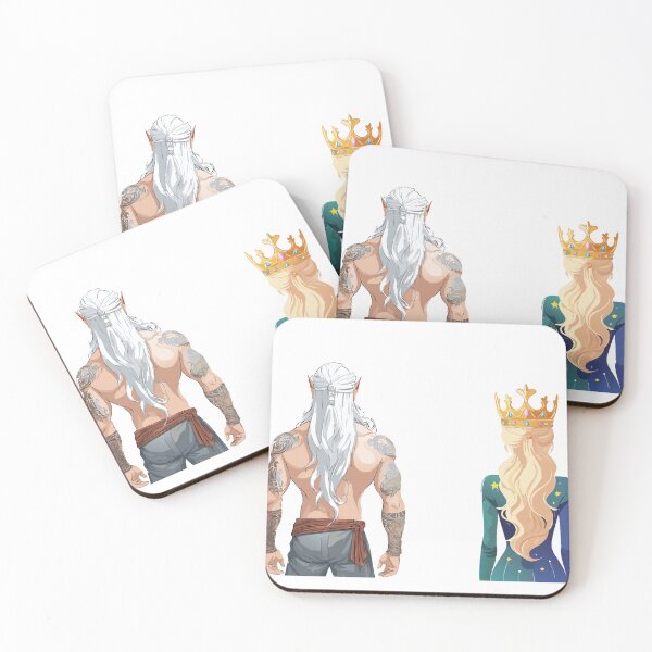 Item preview, Aelin and Rowan Sticker Pack TOG designed and sold by pinespice.