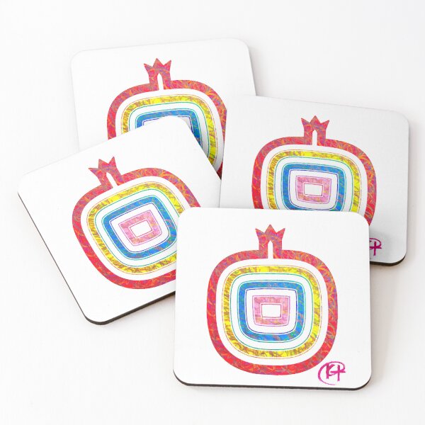 Item preview, Psychedelic Pomegranate Art  designed and sold by Kalli Taub Art.
