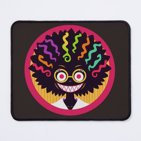 Item preview, Colorful-Haired Afro Girl: Unique Vibes designed and sold by GALUMARKET.