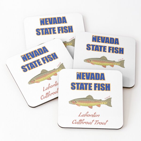 Item preview, Nevada State Fish - Lahontan Cutthroat Trout T-Shirt designed and sold by KaplanCrypto.