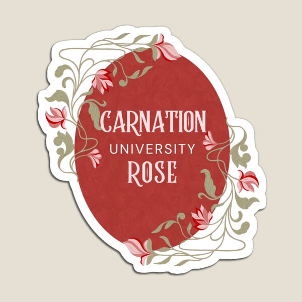 Item preview, Carnation Rose University designed and sold by FannyMas.