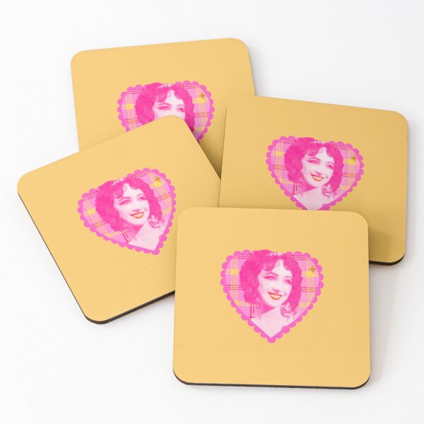 Item preview, Pink Yellow Plaid Chappell Roan Midwest Princess Lacy Heart Smile designed and sold by aestheticqueen.