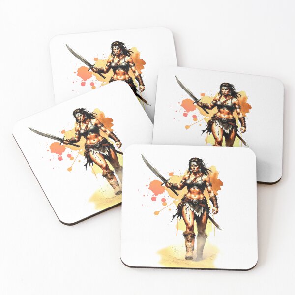 Item preview, Apocalyptic Warrior Woman designed and sold by Foxlindesigns.