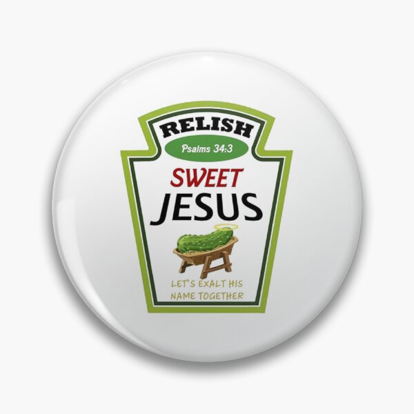 Item preview, Relish Jesus Green Funny designed and sold by lavarawela.