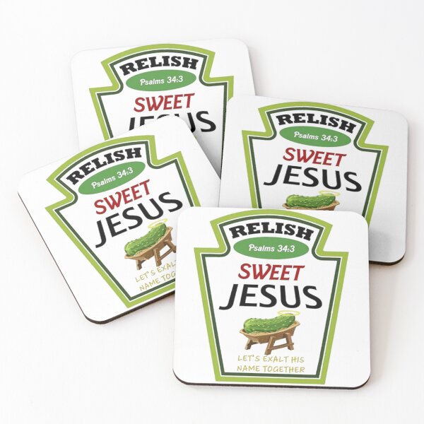 Item preview, Relish Jesus Green Funny designed and sold by lavarawela.
