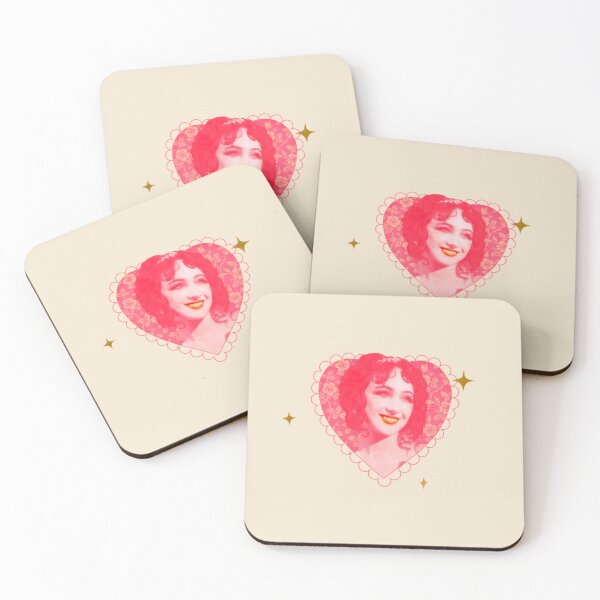 Item preview, Red Pop Art Sparkles Chappell Roan Midwest Princess Lacy Heart Smile designed and sold by aestheticqueen.