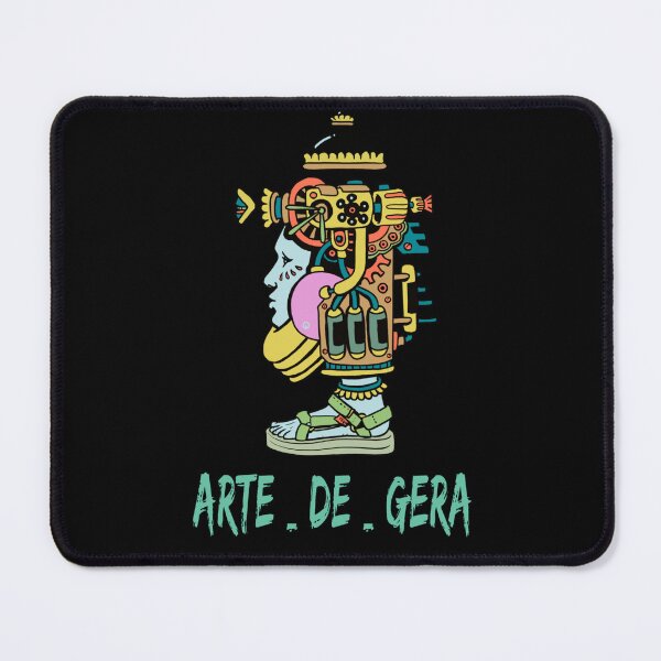 Item preview, aztec steampunk funky one foot dude designed and sold by AZTECartoon.