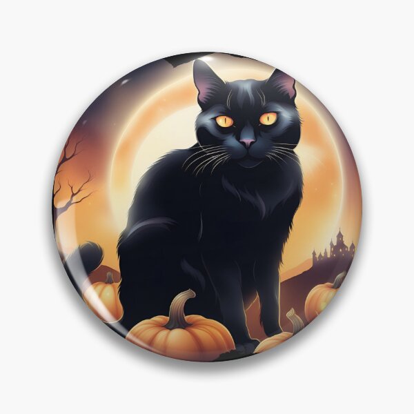 Item preview, Halloween - Black cat designed and sold by DebriArte.