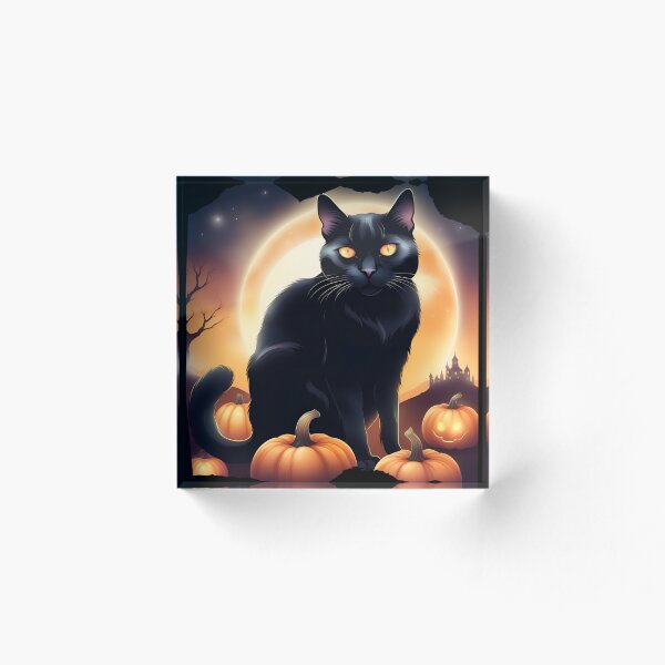 Item preview, Halloween - Black cat designed and sold by DebriArte.