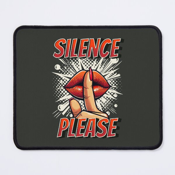 Item preview, Silence Please designed and sold by ORuaircDesigns.
