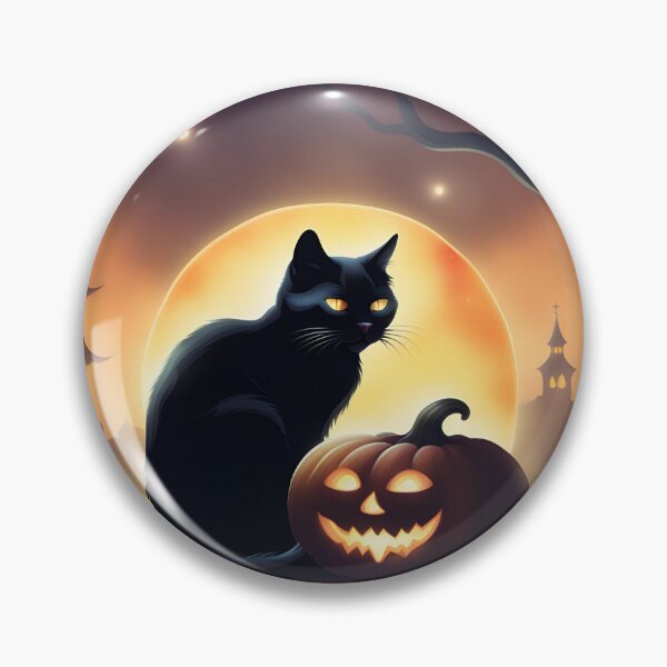 Item preview, Halloween - Black cat designed and sold by DebriArte.