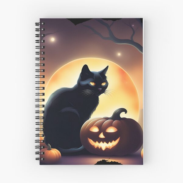 Artikelvorschau, Halloween - Schwarze Katze entworfen und verkauft von DebriArte.