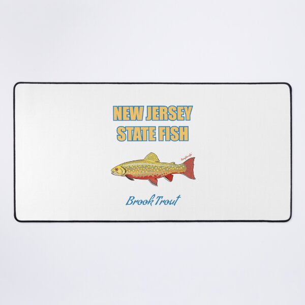 Item preview, New Jersey State Freshwater Fish - Brook Trout T-Shirt designed and sold by KaplanCrypto.
