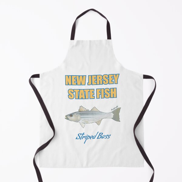 Item preview, New Jersey State Saltwater Game Fish - Striped Bass T-Shirt designed and sold by KaplanCrypto.