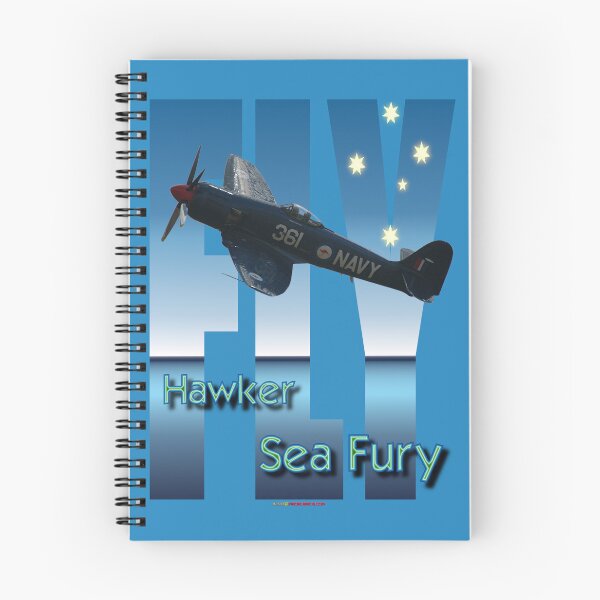 Artikelvorschau, Fliegendesign - Hawker Sea Fury VH-SFW Australien 20111119 entworfen und verkauft von muz2142.