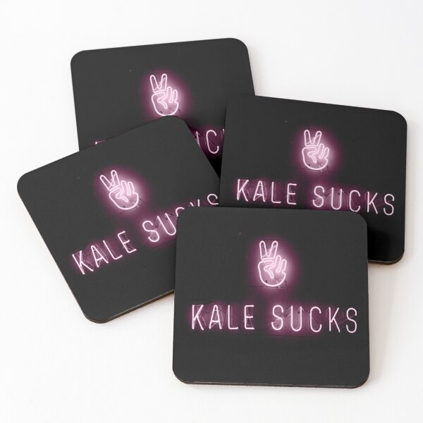 Item preview, Kale sucks neon sign designed and sold by RoseAesthetic.