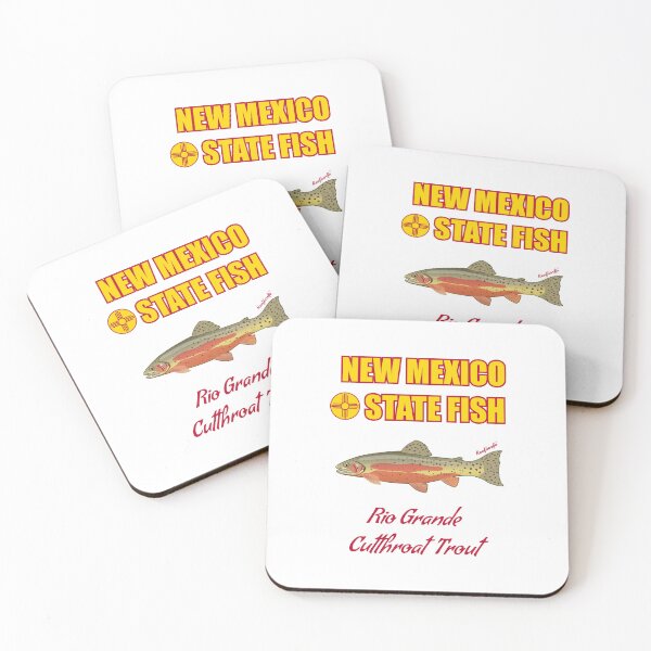 Item preview, New Mexico State Fish - Rio Grande Cutthroat Trout T-Shirt designed and sold by KaplanCrypto.