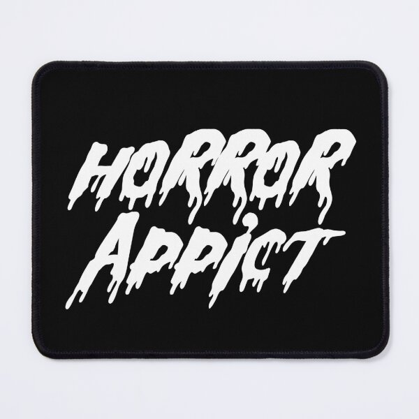 Item preview, Horror Addict (white) designed and sold by deathxdesign.