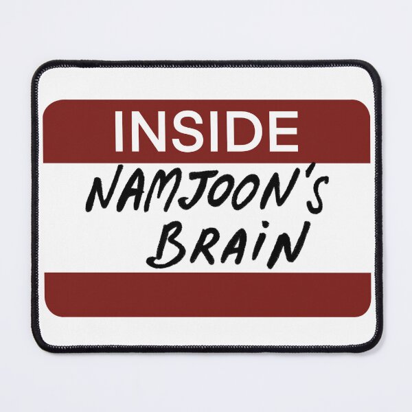 Item preview, namjoon brain rm lost right place wrong person designed and sold by vallenbell.