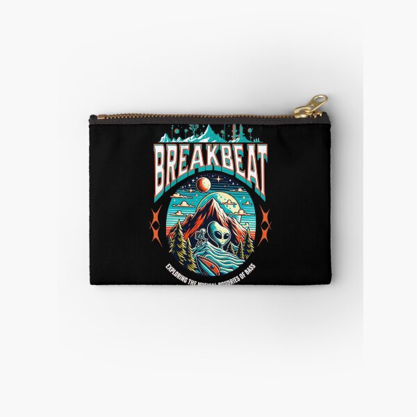 Item preview, BREAKBEAT  - Alien Boundaries Of Bass (White)  designed and sold by Discothreadz.