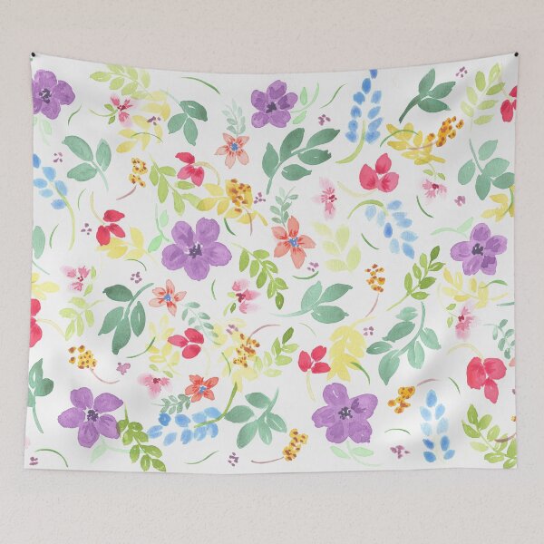 Item preview, Repeat flowers 8 designed and sold by CreativeNorthwestCo.