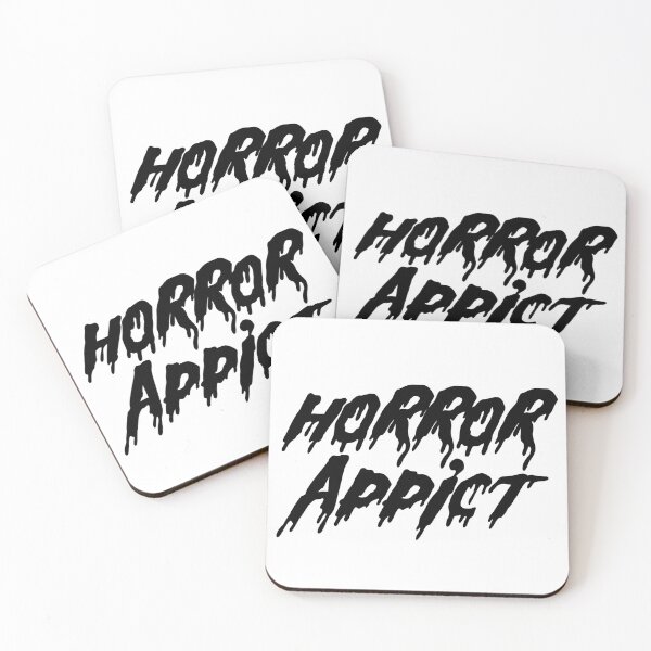Item preview, Horror Addict (black) designed and sold by deathxdesign.