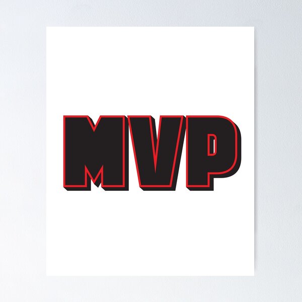 Item preview, MVP - MOST VALUABLE PLAYER designed and sold by Mclickster.