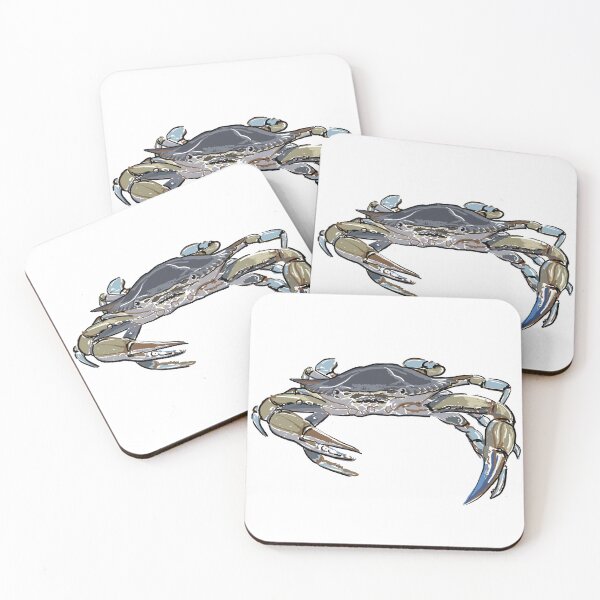 Item preview, Maryland Blue Crab with Black Outline designed and sold by laughingwillows.