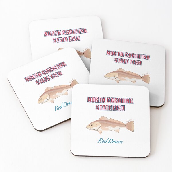 Item preview, North Carolina State Saltwater Fish - Red Drum T-Shirt designed and sold by KaplanCrypto.