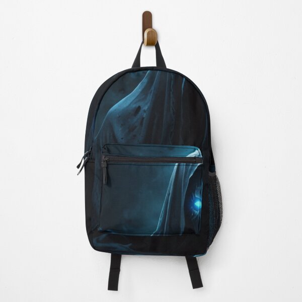 Item preview, The Abyssal Watcher: Glowing Blue Eyes in the Darkness designed and sold by Kamal Khajeb.