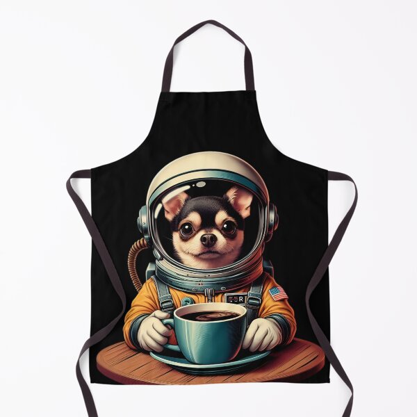 Item preview, Astronaut Chihuahua Dog funny vintage t-shirts designed and sold by PAVOXAR.