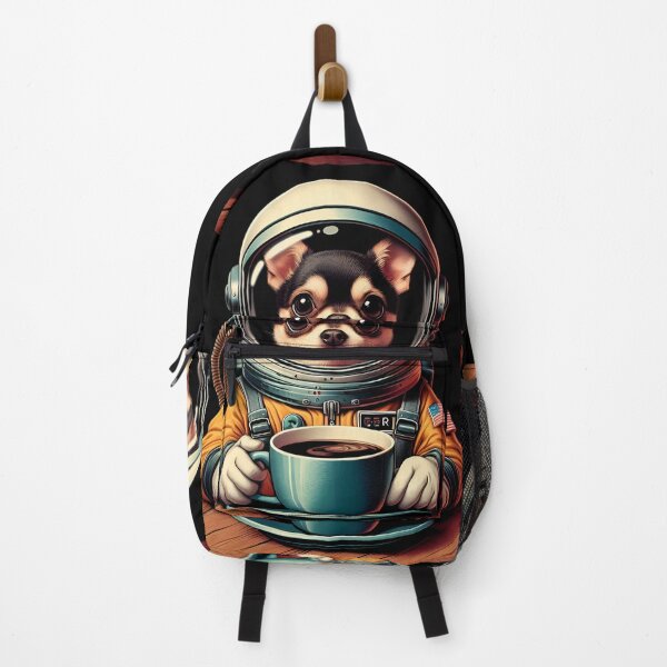 Item preview, Astronaut Chihuahua Dog funny vintage t-shirts designed and sold by PAVOXAR.