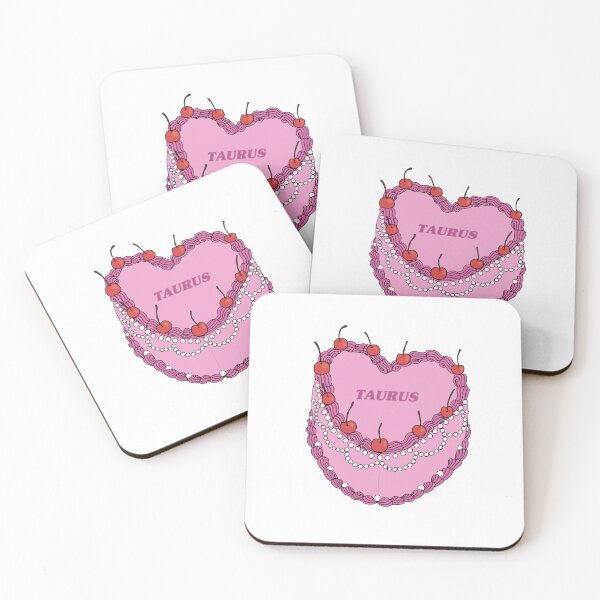 Item preview, Taurus Vintage Heart Cake designed and sold by mynameisliana.