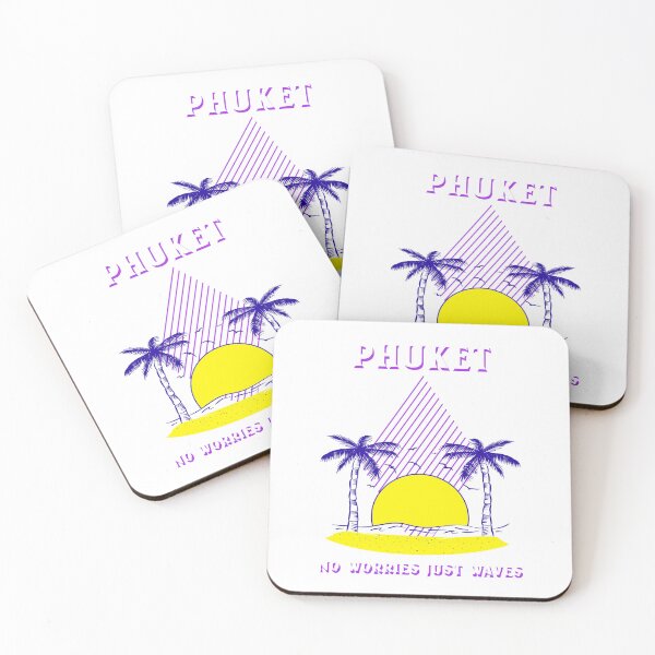 Item preview, Phuket No worries just waves designed and sold by NicMacTees.