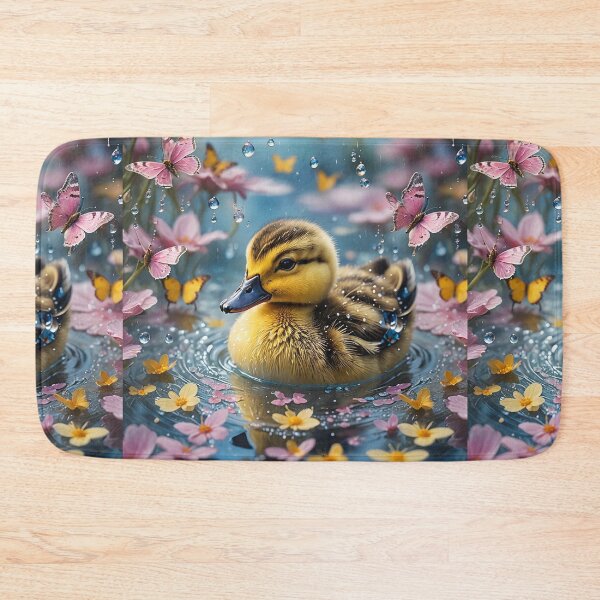 Item preview, Butterfly Adorned Duckling  designed and sold by IvaRenee.