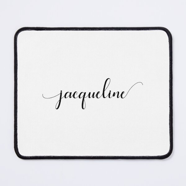 Item preview, Jacqueline - Custom name on delicate black cursive font designed and sold by To the Lua.