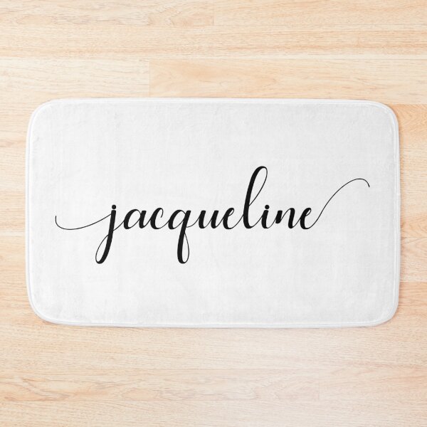 Item preview, Jacqueline - Custom name on delicate black cursive font designed and sold by To the Lua.