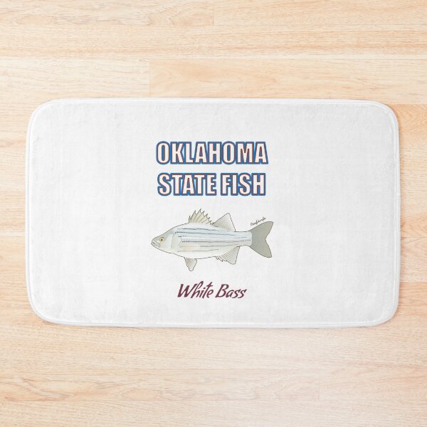 Item preview, Oklahoma State Fish - White Bass T-Shirt designed and sold by KaplanCrypto.