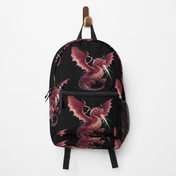 Item preview, Red Dragon with Expansive Wings, Sharp Claws, and Scales designed and sold by macadolie.
