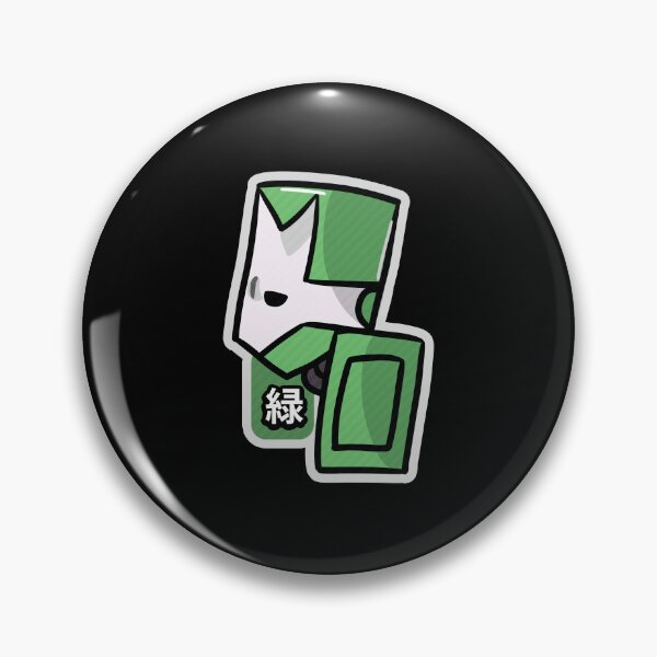 Item preview, Castle Crashers Green Knight designed and sold by DerpArtPlace.
