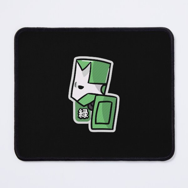 Item preview, Castle Crashers Green Knight designed and sold by DerpArtPlace.