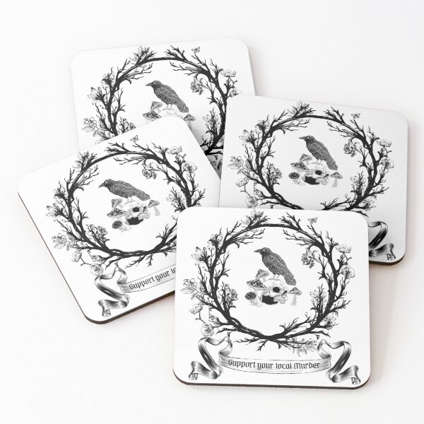 Item preview, Support your local murder designed and sold by teaandcraft.