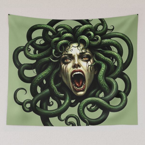 Item preview, SCREAMS OF MEDUSA designed and sold by Foxlindesigns.
